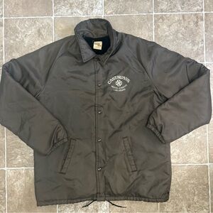 Vintage Chalk Line Castaways Casino Jacket Mens Large Olive Green Snap   On USA